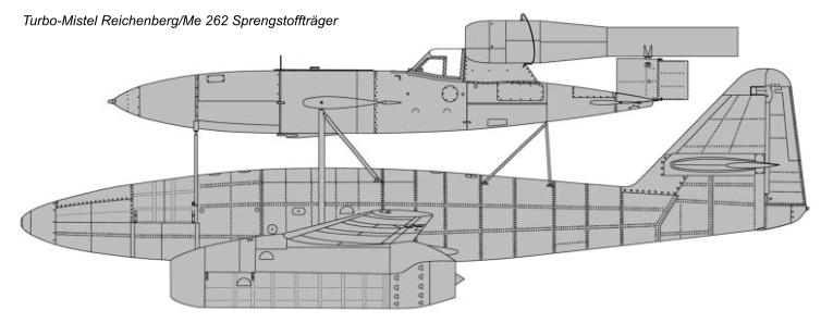 Turbo-Mistel Reichenberg/Me 262 Sprengstofftrger